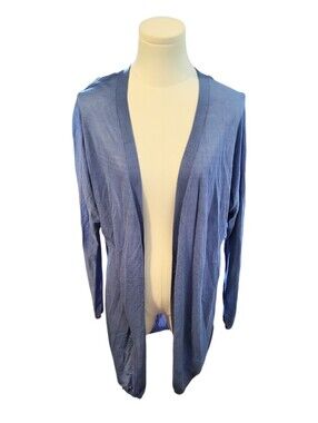 Philosophy Periwinkle Blue Long Length Sweater Shrug Size Medium